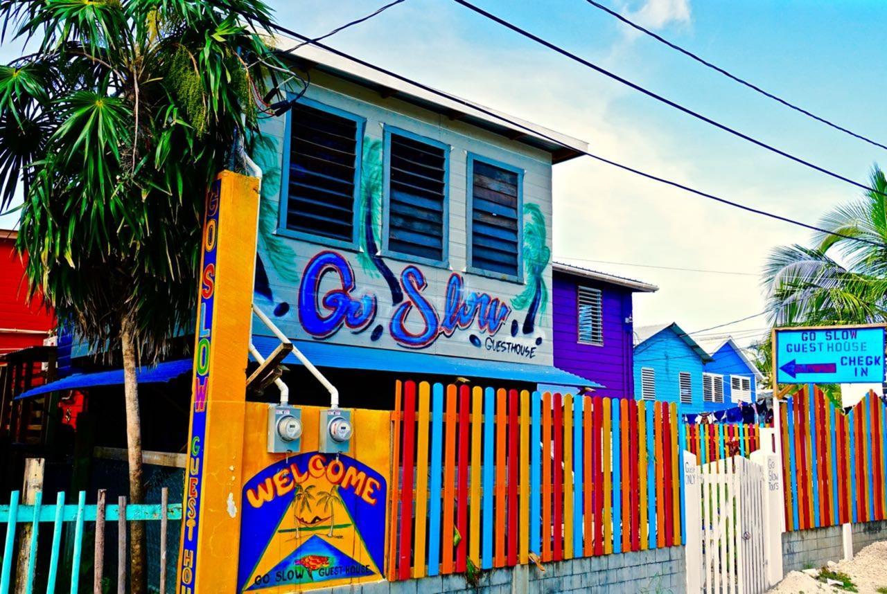 Go Slow Guesthouse Caye Caulker Luaran gambar